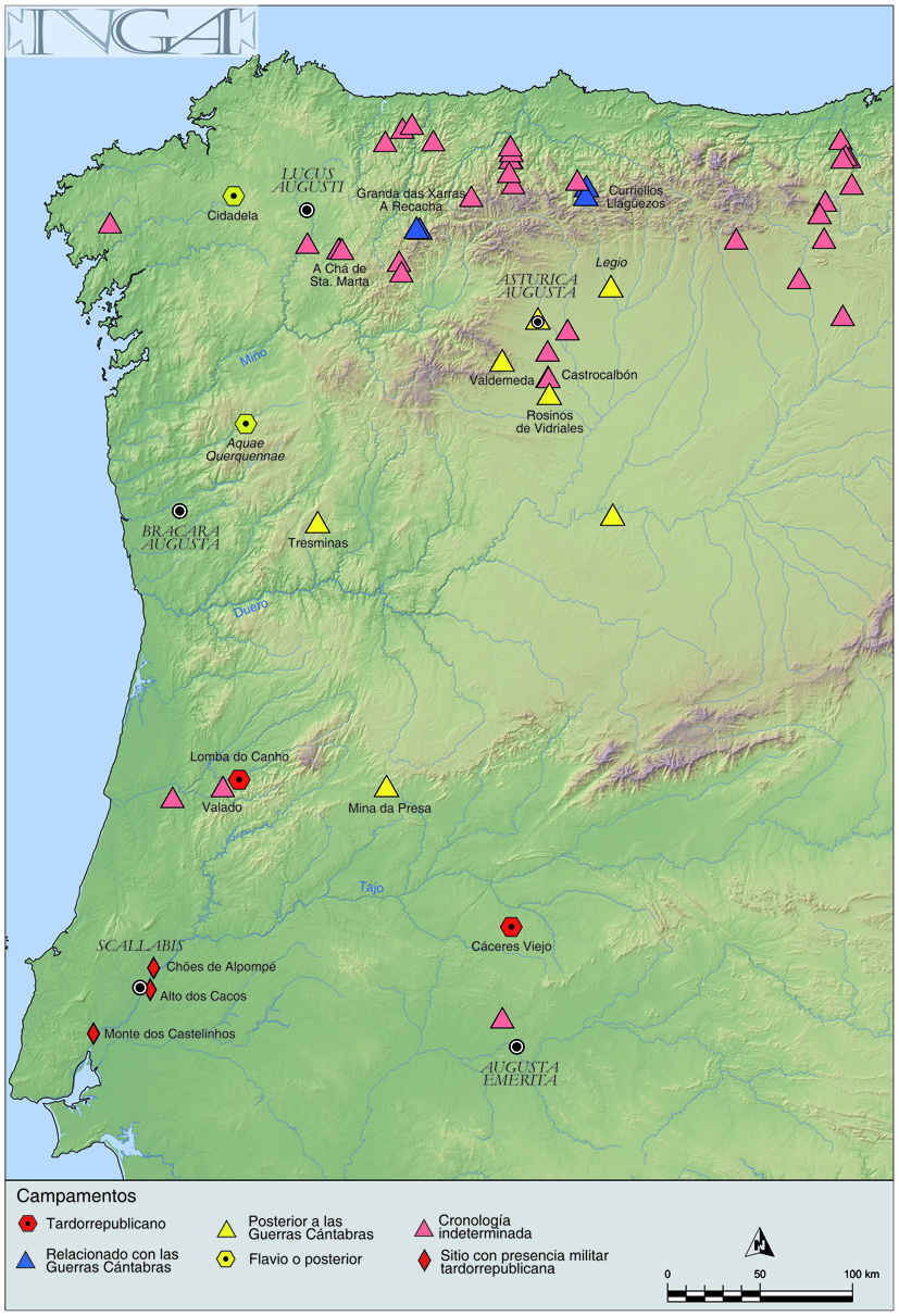 Mapa Campamentos